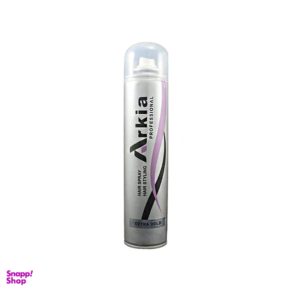 اسپری حالت دهنده مو آرکیا (Arkia) مدل Extra Hold حجم 250 میلی‌ لیتر