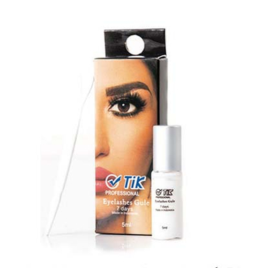 چسب مژه موقت تیک (Tik) مدل قلمی دار کوچک‌ لاتکس