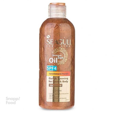 روغن برنزه کننده اکلیلی سی گل (SEAGULL) حجم 250 میلی‌لیتر