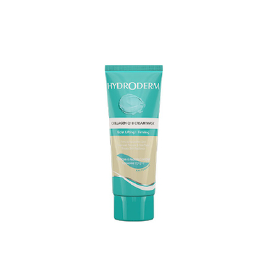 ماسک کرمی ضدچروک و سفت کننده پوست هیدرودرم (Hydroderm) مدل Collagen Q10 حجم 100 میلی‌لیتر