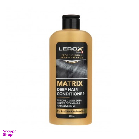 نرم کننده موهای رنگ شده و آسیب دیده لروکس (Lerox) وزن 300 گرم