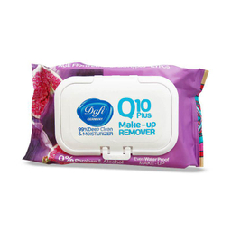 دستمال مرطوب پاک کننده آرایش دافی (Daffi) مدل Q10 طرح میوه انجیر بسته 50 عددی