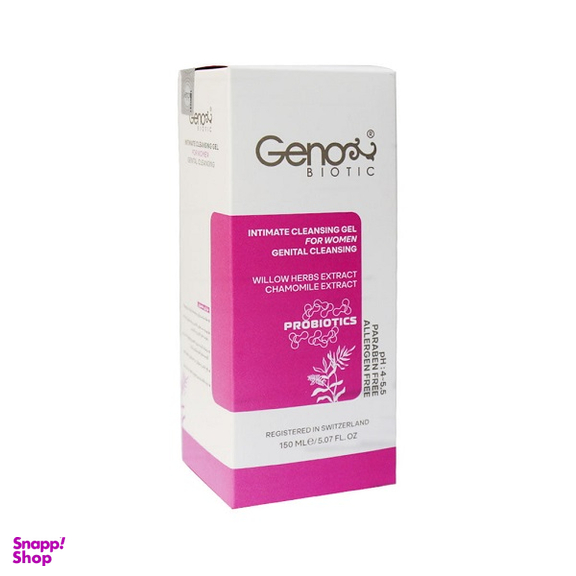 ژل بهداشتی بانوان ژنو (Geno) مدل پروبیوتیک حجم 150 میلی‌لیتر
