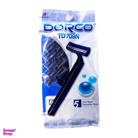 خودتراش 2 لبه بدون صابون اکس (AXE) مدل تری دورکو بسته 5 عددی