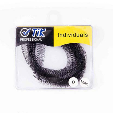 مژه ریلی 10ریسه تیک (Tik) مدل فرD سایز 12