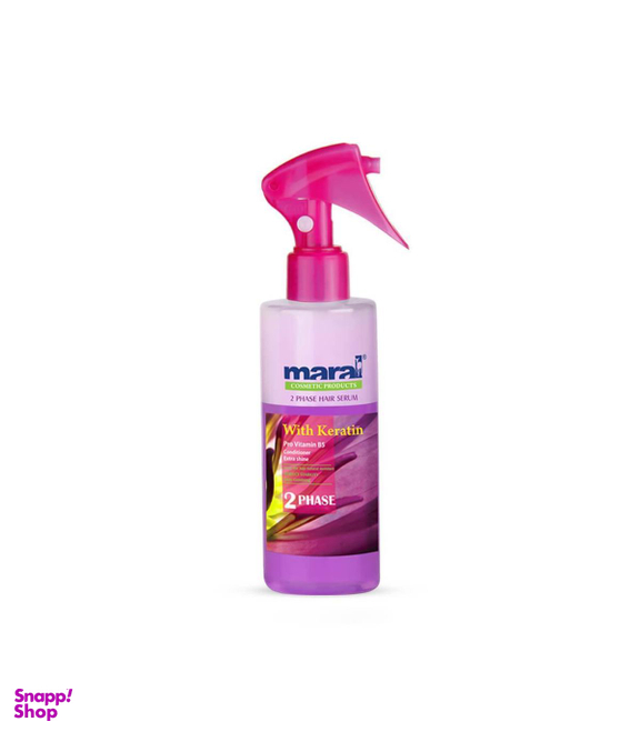 سرم مو دو فاز مارال (Maral) مدل کراتینه حجم 250 میلی‌لیتر