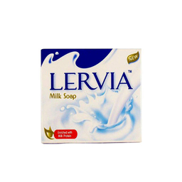 صابون سفید کننده و روشن کننده لرویا (Lervia) مدل شیری وزن 90 گرم