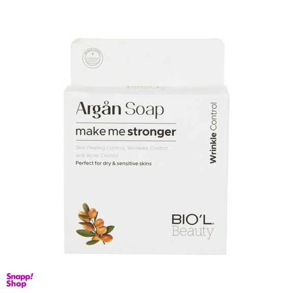 صابون شستشو بیول (Biol) مدل Argan وزن 100 گرم