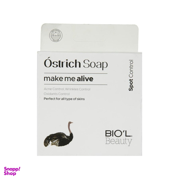 صابون شستشو بیول (Biol) مدل Ostrich وزن 100 گرم