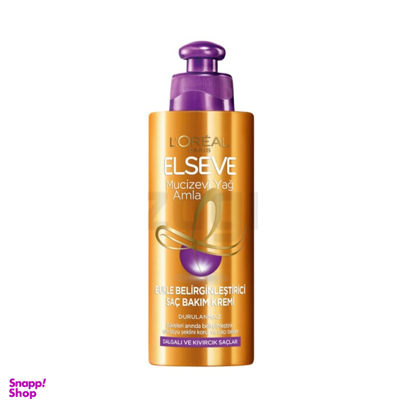 کرم مو لورآل مناسب موهای فر و مواج حجم 200 میلی لیتر