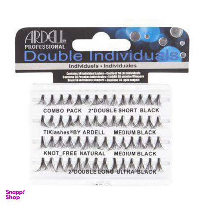 مژه آردل (Ardell) مدل Double Ultra Black Combo بدون گره دارای 3 سایز
