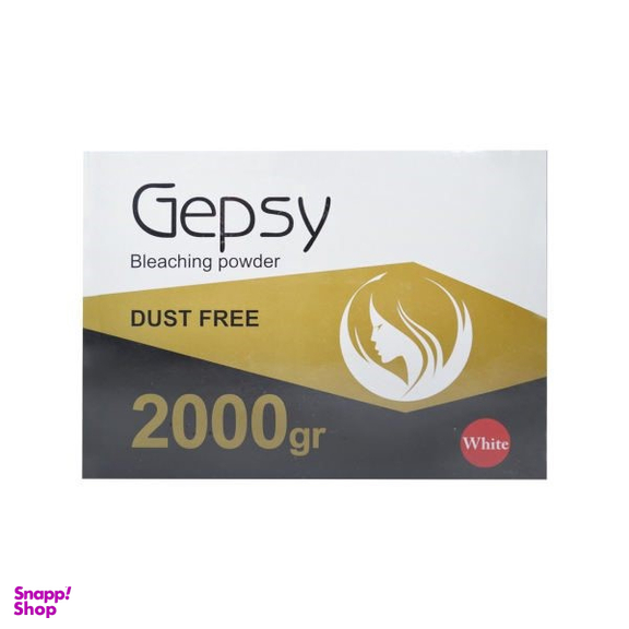 پودر دکلره سفید جیپسی (Gepsy) وزن 2000 گرم