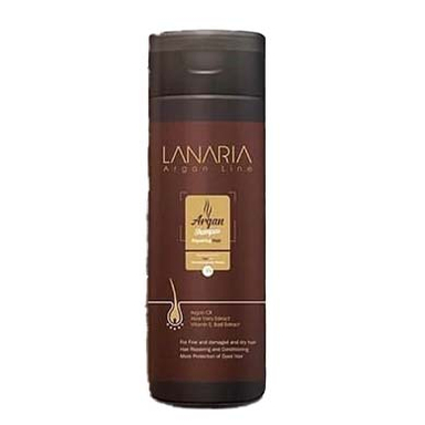 شامپو مو لاناریا (Lanaria) حاوی روغن آرگان حجم 200 میلی‌لیتر