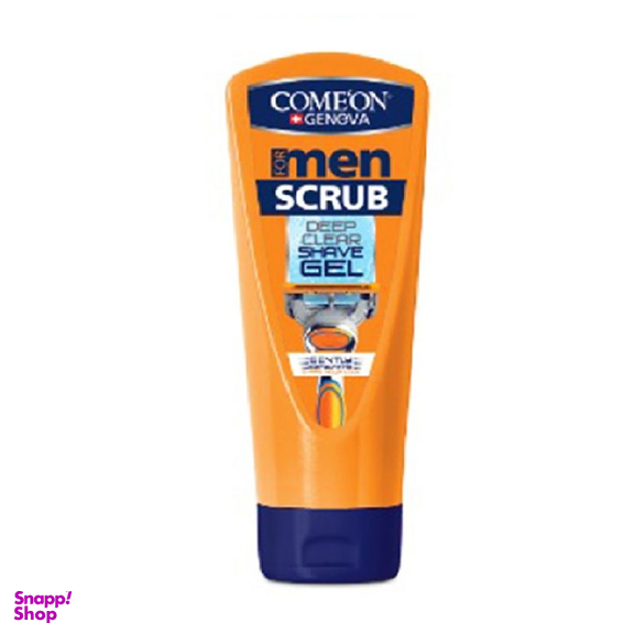 ژل اصلاح مردانه کامان (Comeon) مدل Scrub حجم 175 میلی‌لیتر