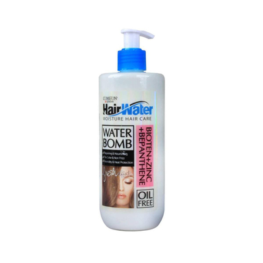 کرم مو بمب آبرسان کامان (Comeon) مدل Hair Water حاوی زینک، بیوتین و بپانتین حجم 400 میلیلیتر