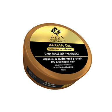 ماسک مو با آبکشی آدرا (Adra) مدل Argan Oil حجم 400 میلی‌ لیتر