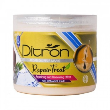 ماسک مو ویتامینه و کراتینه دیترون (Ditron) حاوی روغن آرگان حجم 400 میلی‌لیتر