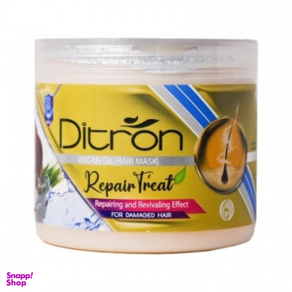 ماسک مو ویتامینه و کراتینه دیترون (Ditron) حاوی روغن آرگان حجم 400 میلی‌لیتر