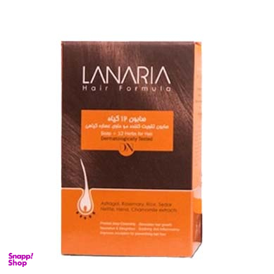 صابون شوینده مو لاناریا (Lanaria) مدل 12 گیاه وزن 100 گرم