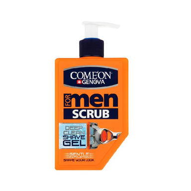 ژل اصلاح ریش پمپی کامان (Come`on) مدل Scrub حجم 260 میلی‌لیتر