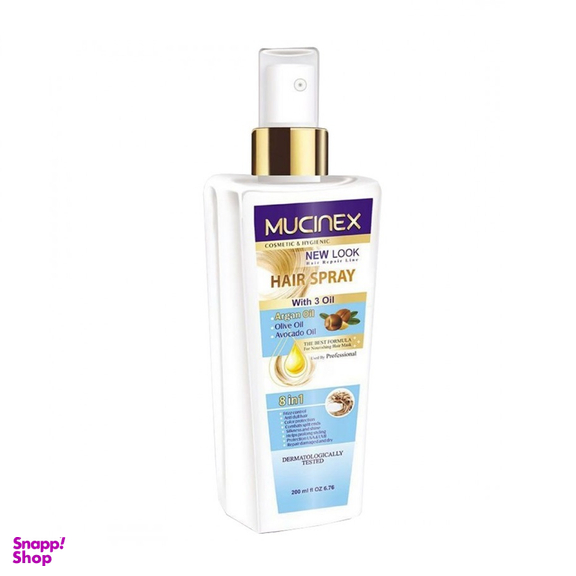 اسپری مو ماسینکس (Mucinex) حاوی روغن آرگان حجم 200 میلی‌لیتر