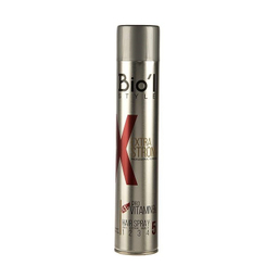اسپری حالت دهنده مو بیول (Biol) مدل Extra Strong حجم 500 میلی‌ لیتر