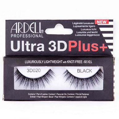 مژه آردل (Ardell) مدل 3D Ultra Plus با مو طبیعی کد 020