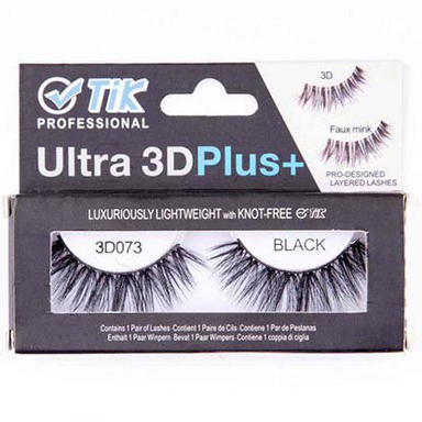 مژه تیک (Tik) با مو طبیعی مدل Tik 3D Ultra Plus شماره 073