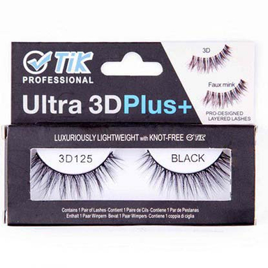 مژه تیک (Tik) با مو طبیعی مدل Tik 3D Ultra Plus شماره 125