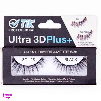مژه تیک (Tik) با مو طبیعی مدل Tik 3D Ultra Plus شماره 125