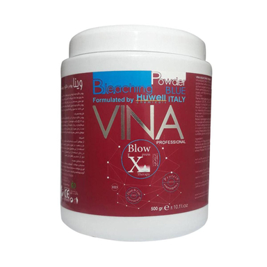 پودر دکلره آبی وینا (Vina) وزن 500 گرم