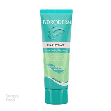 ماسک تیوپی صورت هیدرودرم (HYDRODERM ) مدل AHA clay حجم 100 میلی‌لیتر