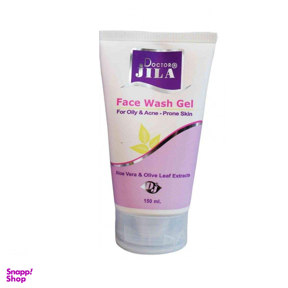 ژل شست و شوی صورت دکتر ژیلا (Dr Jilla) مناسب پوست چرب و دارای جوش حجم 150 میلی‌لیتر