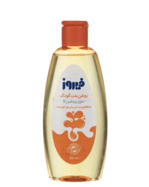 روغن بدن کودک فیروز (Firooz) وزن 200 گرم