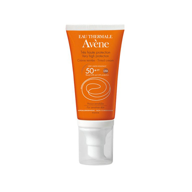 کرم ضد آفتاب رنگی اون (Avene) با SPF50 مناسب پوست حساس و خشک حجم 50 میلیلیتر