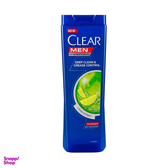 شامپو آقایان کلیر (Clear) مدل Deep Clean & Grease Control حجم 400 میلی‌لیتر