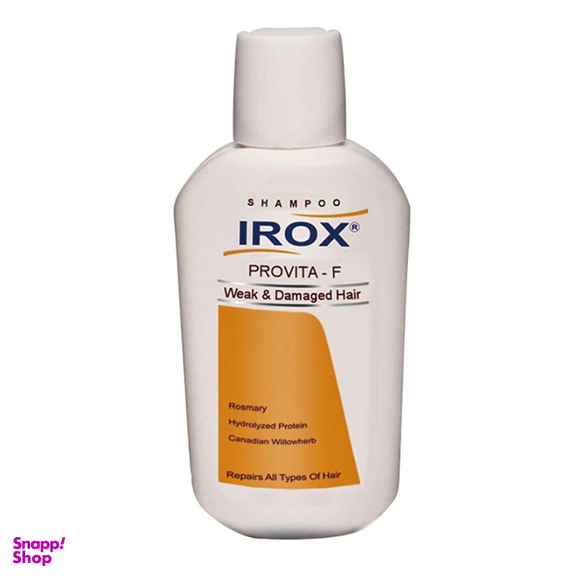 شامپو ایروکس (Irox) مدل تقویت کننده و نرم کننده وزن 200 گرم