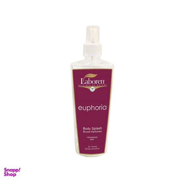 بادی اسپلش زنانه لابورن (Laboren) مدل Euphoria حجم 250 میلی لیتر