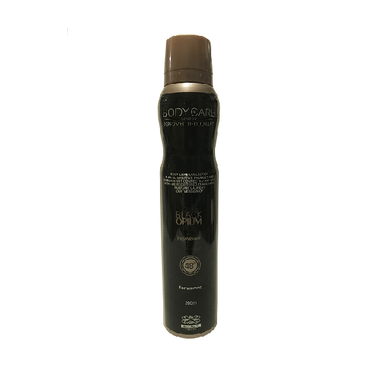 اسپری ضد تعریق زنانه بادی کر (Body Care) مدل Black Opium حجم 200 میلی‌ لیتر