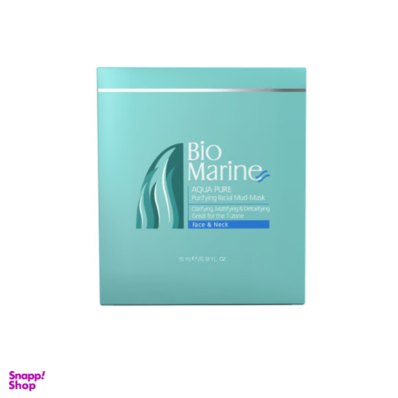 ماسک بایو مارین (Biomarine) مدل Purifying Facial Mud حجم 15 میلی‌لیتر