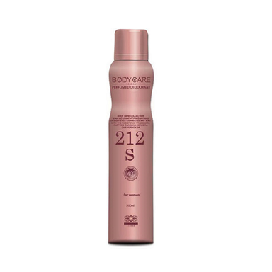 اسپری ضد تعریق زنانه بادی کر (Body Care) مدل 212S حجم 200 میلی‌ لیتر