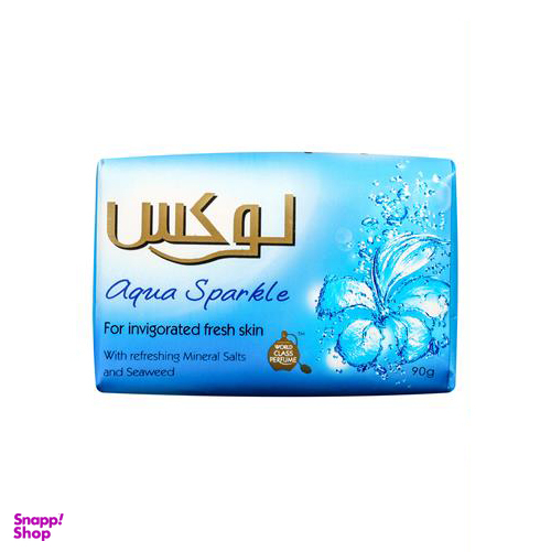 صابون لوکس (Lux) مدل آکوا بسته 6 عددی وزن 90 گرمی