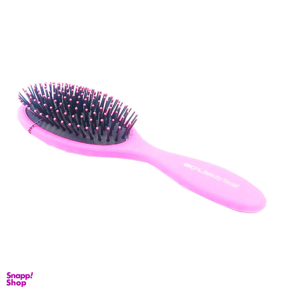 برس مو بیول (Biol) مدل بیوتی تولز آنتی استاتیک رنگ صورتی