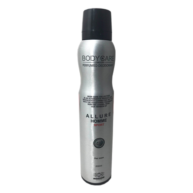 اسپری ضد تعریق مردانه بادی کر (Body Care) مدل Allure Homme Sport حجم 200 میلی‌ لیتر