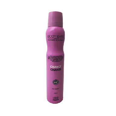 اسپری ضد تعریق زنانه بادی کر (Body Care) مدل Chance Chanel حجم 200 میلی لیتر