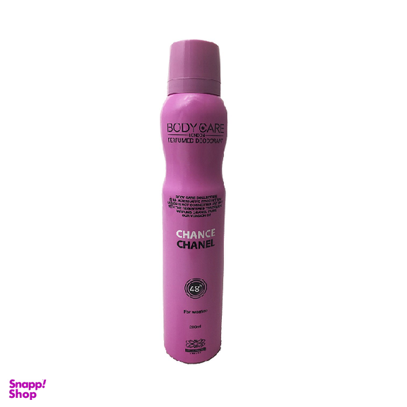 اسپری ضد تعریق زنانه بادی کر (Body Care) مدل Chance Chanel حجم 200 میلی لیتر