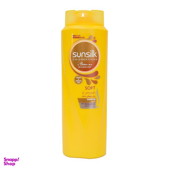 شامپو سان سیلک (Sun Silk) برای موهای خشک حجم 600 میلی‌لیتر