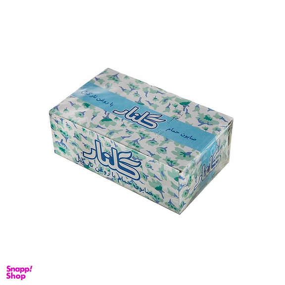 صابون حمام سبز گلنار (Golnar) مدل روغن نارگیل بسته 6 عددی