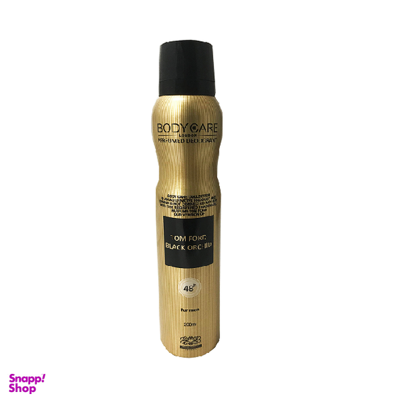 اسپری ضد تعریق مردانه بادی کر (Body Care) مدل Tom Ford Black Orchid حجم 200 میلی‌ لیتر