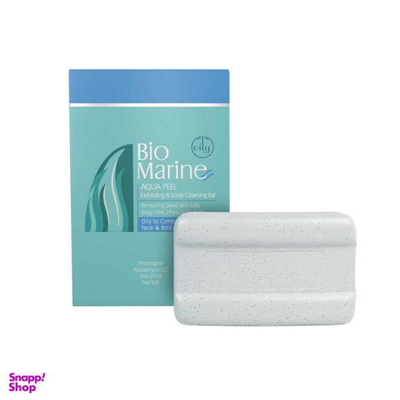 پن لایه بردار پوست بایو مارین (Bio Marine) مدل Aqua Peel مخصوص پوست چرب و جوشدار حجم 100 گرم